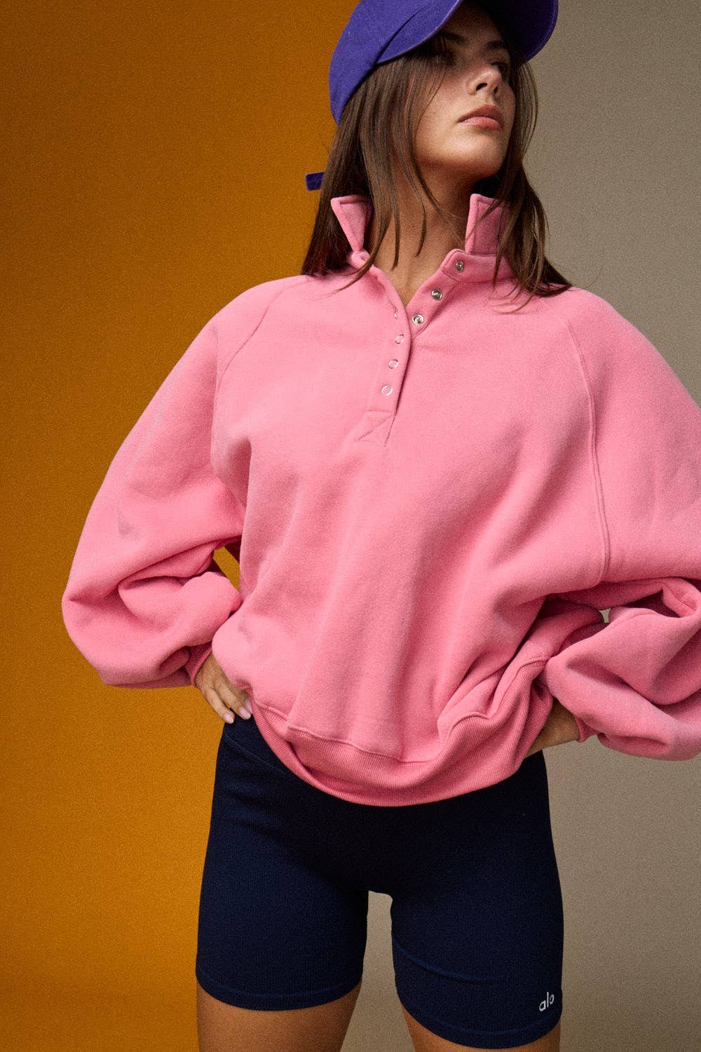 Piper Snap Button Collared Sweater