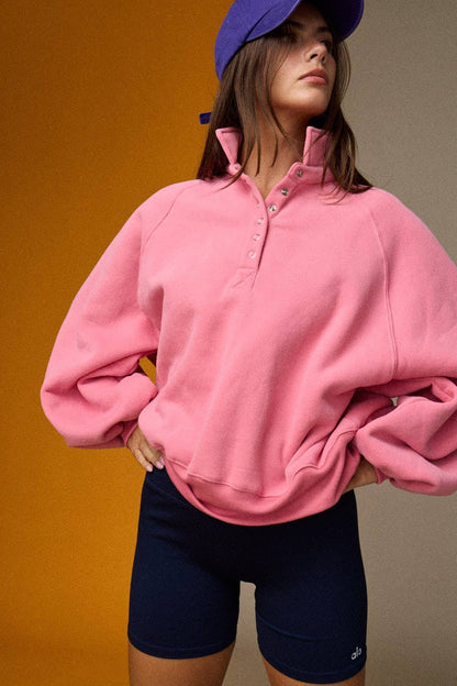 Piper Snap Button Collared Sweater