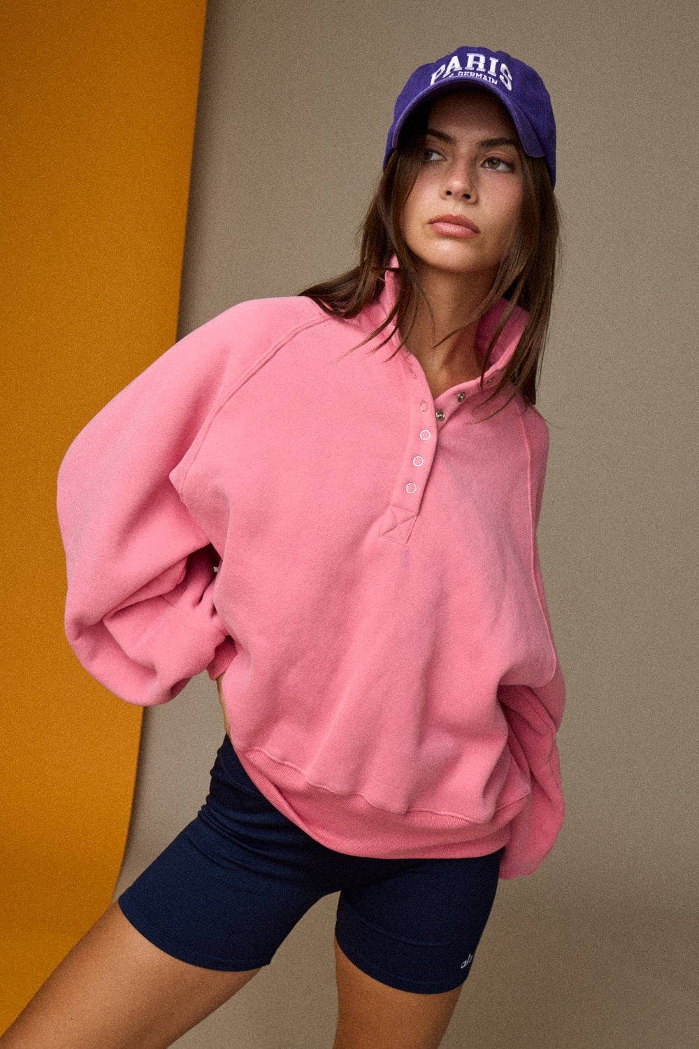 Piper Snap Button Collared Sweater