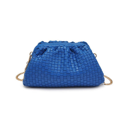 Tate Woven Frame Clutch