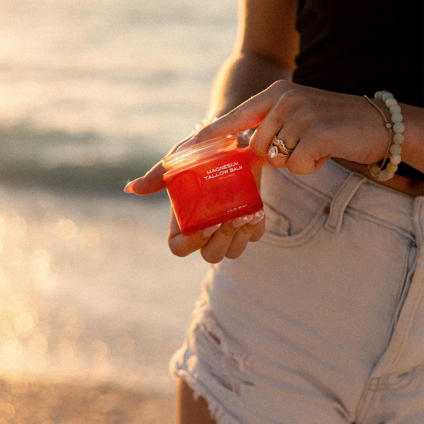 Magnesium Lavender Tallow Cream 4oz - Sleep, Sore Muscles