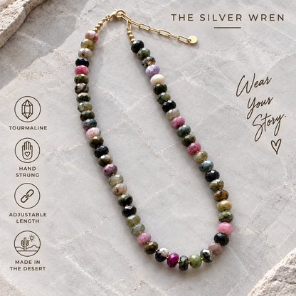 Sonoran Tourmaline Gemstone Necklace