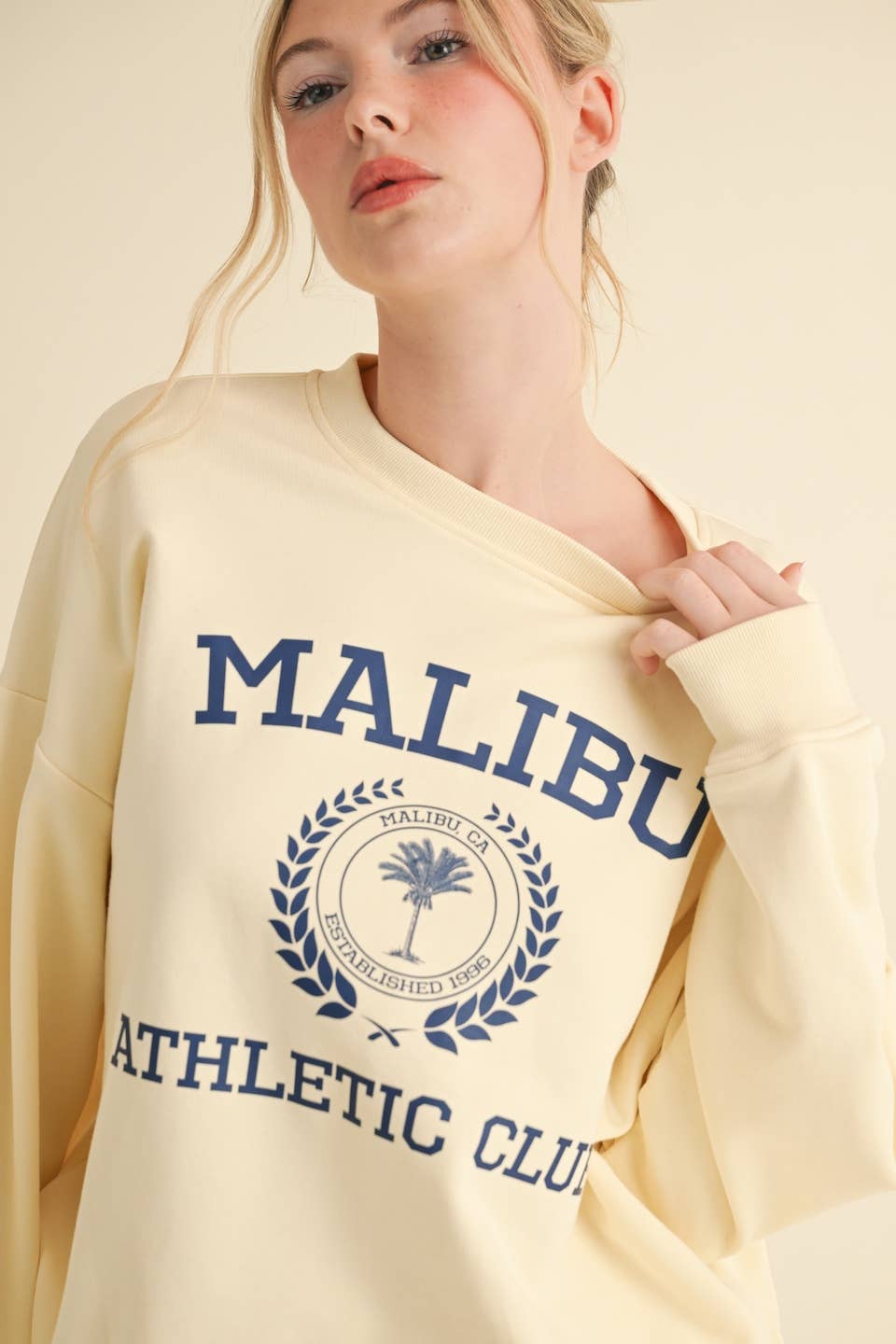 Malibu Athletic Club Crewneck Sweatshirt