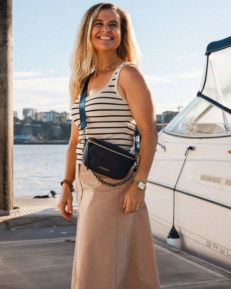 Halsey Sling Bag - Navy