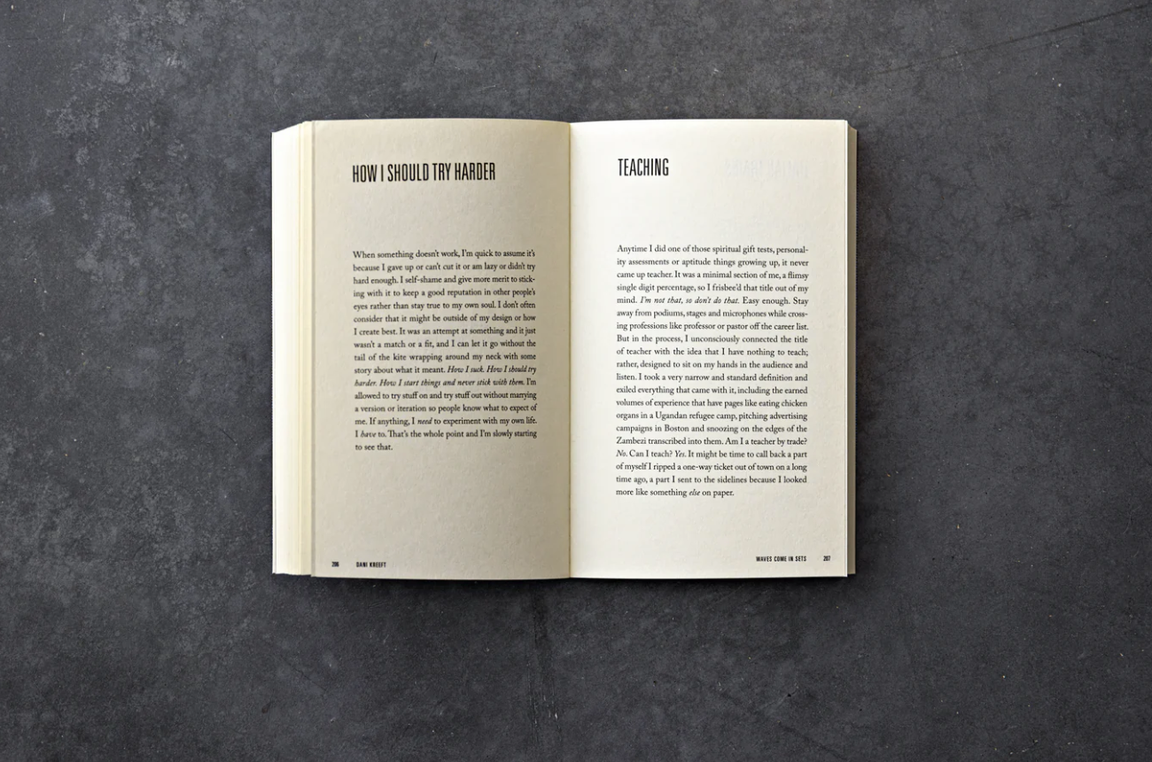 Waves Come In Sets: On Life, Travel And People - book