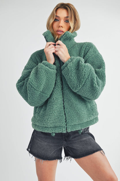 Kaori Jacket - Bone Fleece