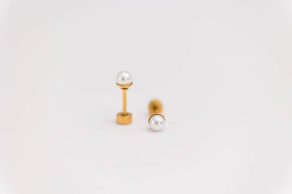 Pearl Stud Earrings