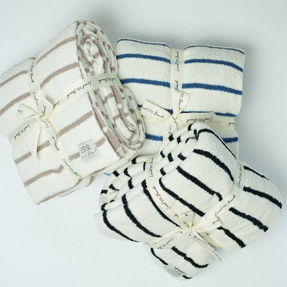 Striped Luxe Home Blanket